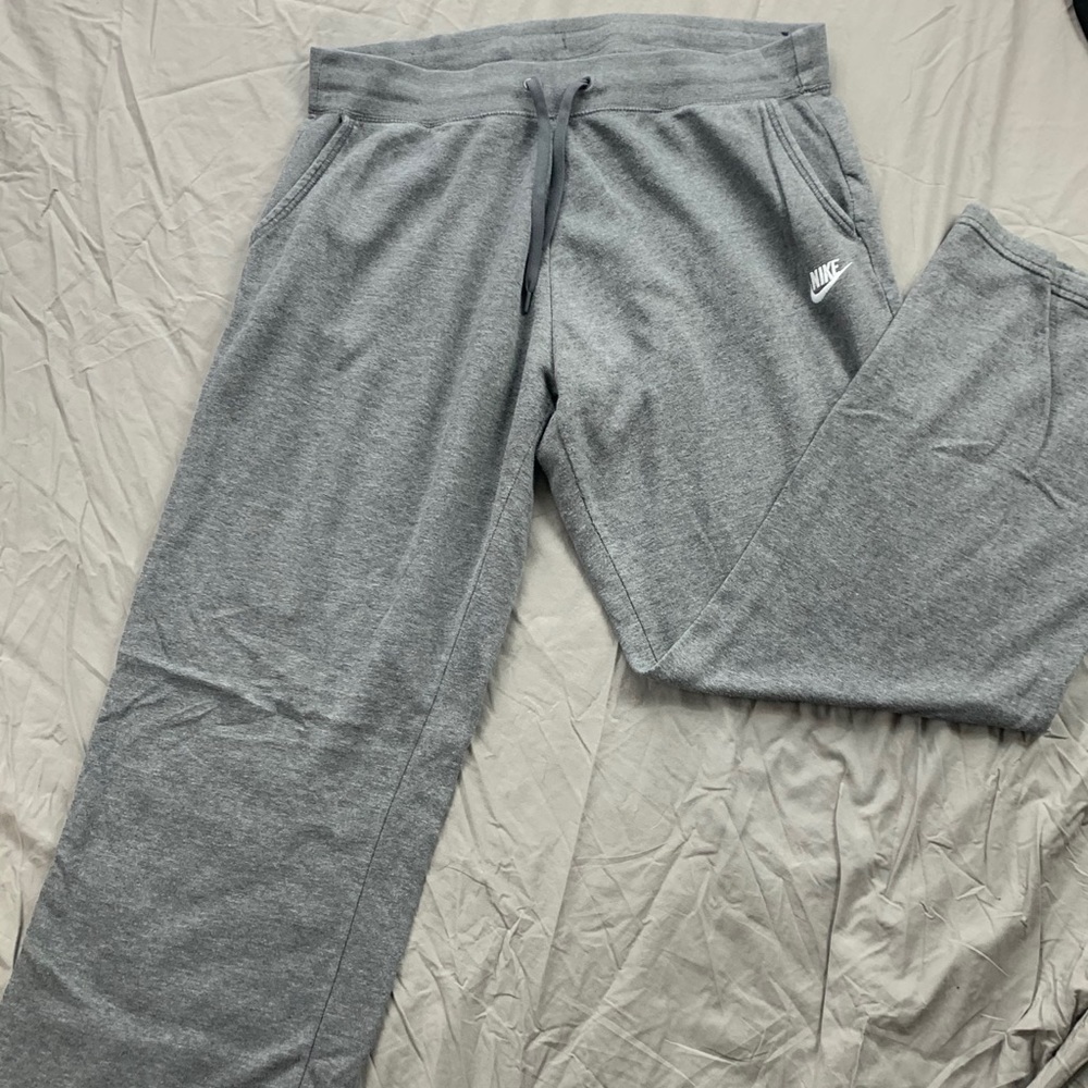 Gray Nike sweats